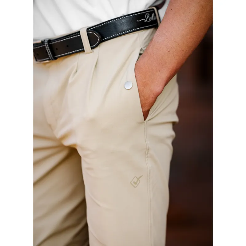 LeMieux Men's Elite Pleated Breech - Beige-5