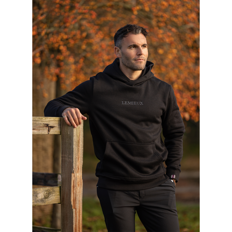 LeMieux Men's Hoodie - Black-5