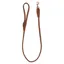 Benji And Flo Superior Rolled Leather Dog Lead - Tan/Rose Gold - 120cm
