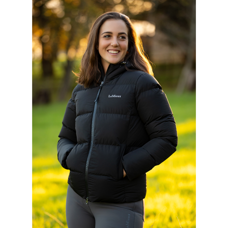 LeMieux Kenza Puffer Jacket - Black-6