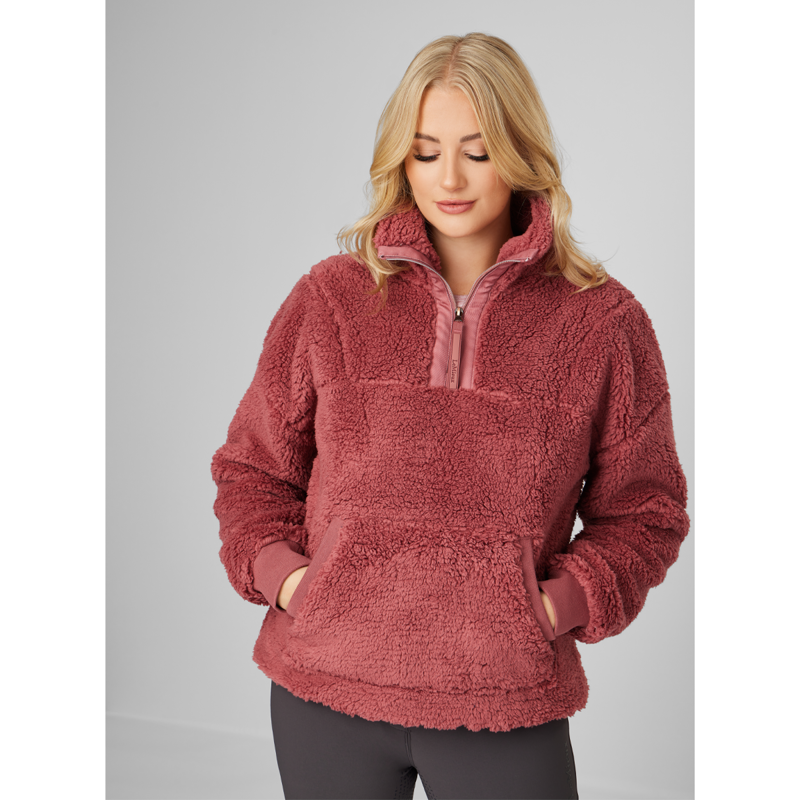 LeMieux Tara Teddy Fleece - Orchid-6