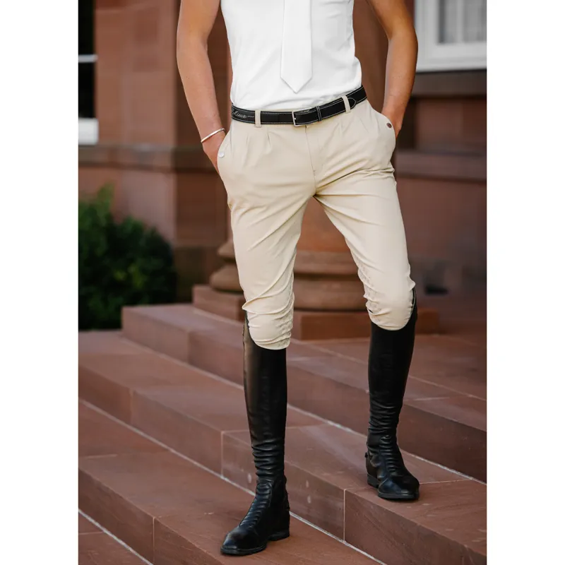 LeMieux Men's Elite Pleated Breech - Beige-6