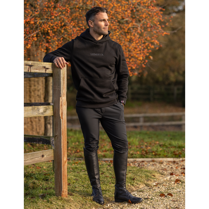 LeMieux Men's Hoodie - Black-6