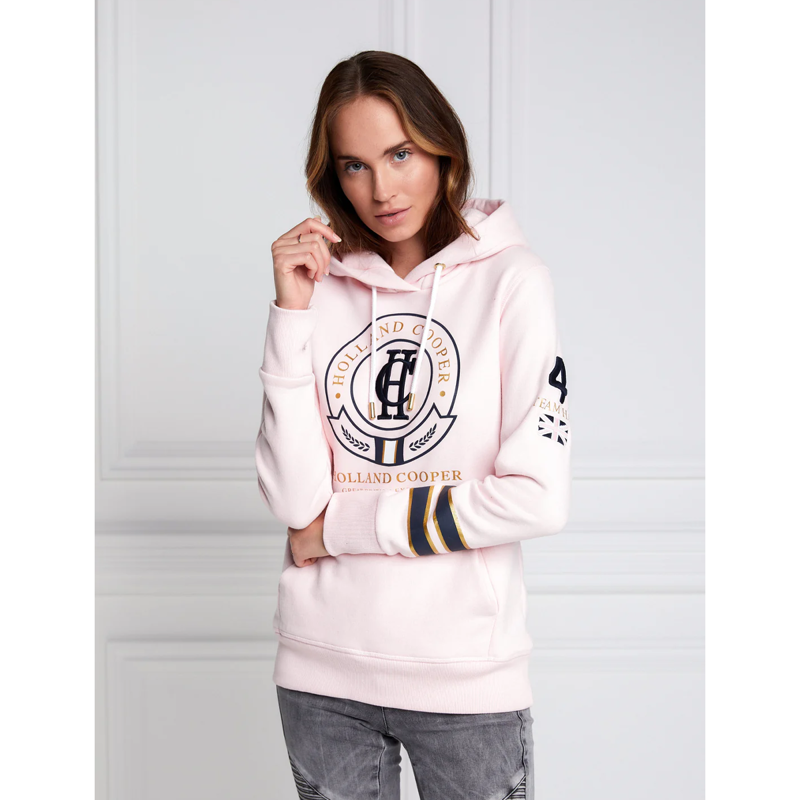 Holland Cooper HC Heritage Hoodie - Blush-1