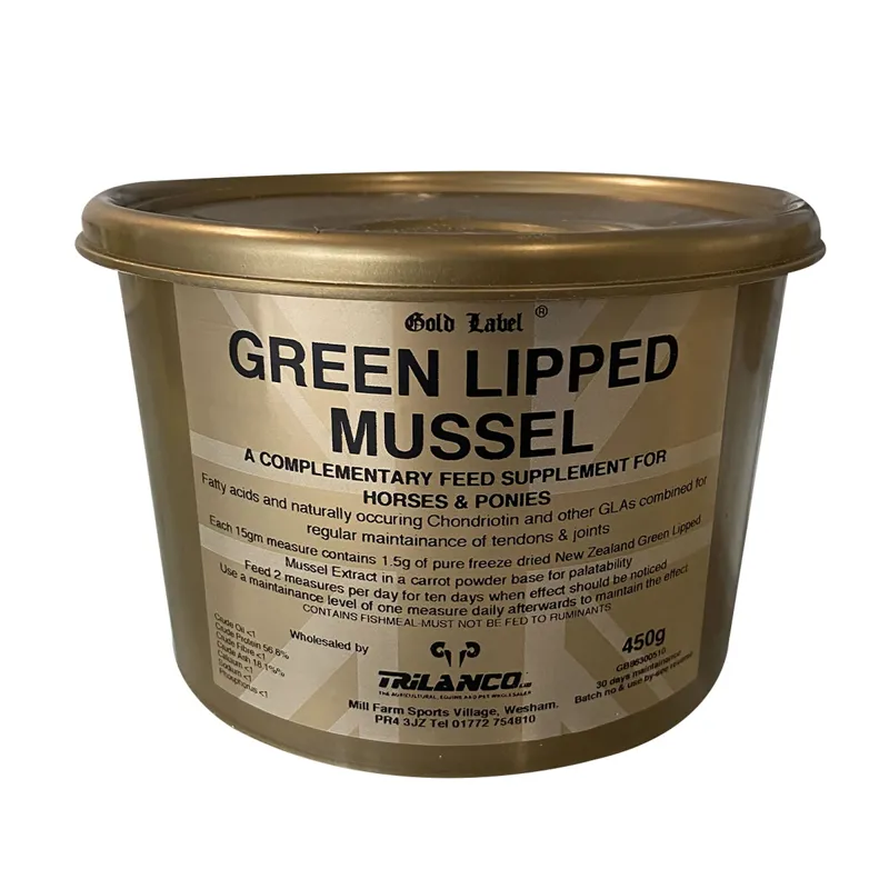 Gold Label Green Lipped Mussel - 450g