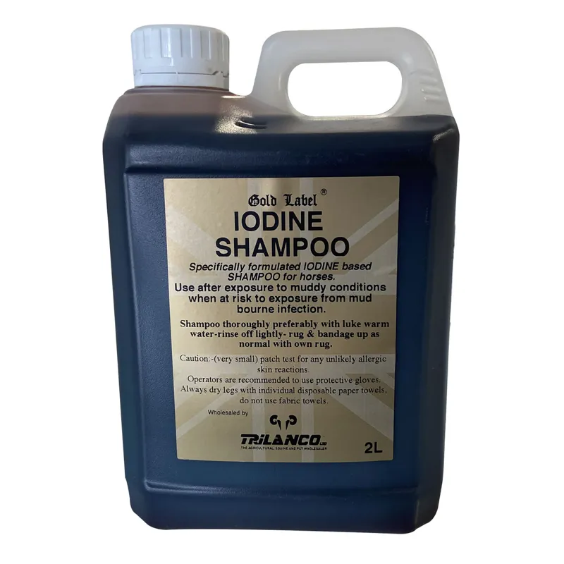 Gold Label Iodine Shampoo - 2L