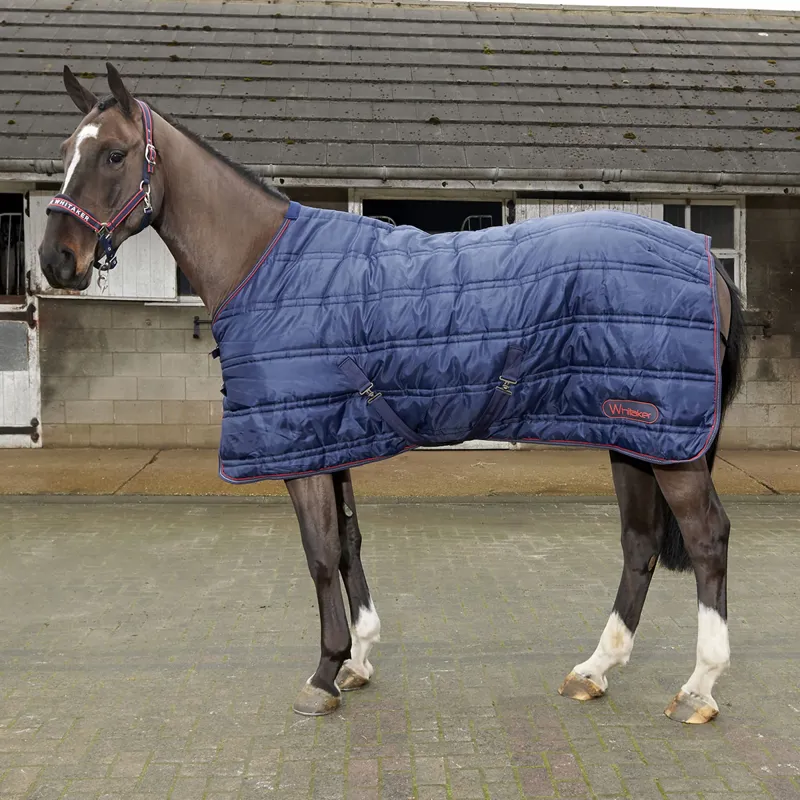 John Whitaker Rastrick Stable Rug 200g - Navy/Reflective