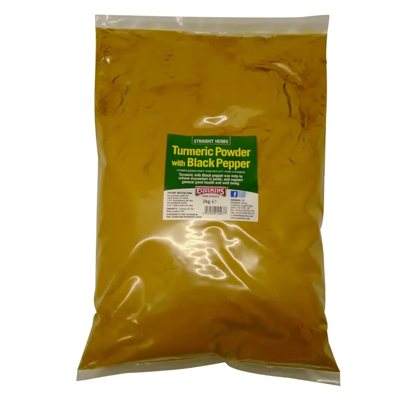 Equimins Straight Herbs Turmeric with Black Pepper - 2kg