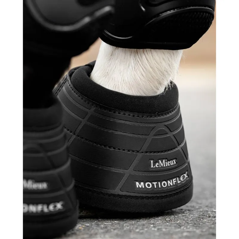 LeMieux Motionflex Over Reach Boots - Black-2
