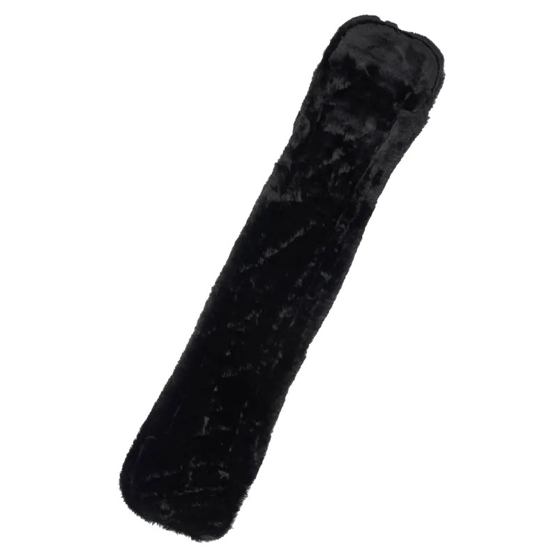 LeMieux Simuwool Dressage Girth Cover - Black-1