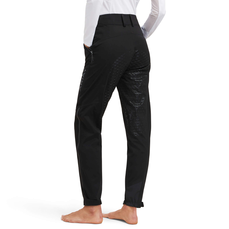 Ariat Women's Venture Waterproof Shell Full Seat Trouser - Black-1
