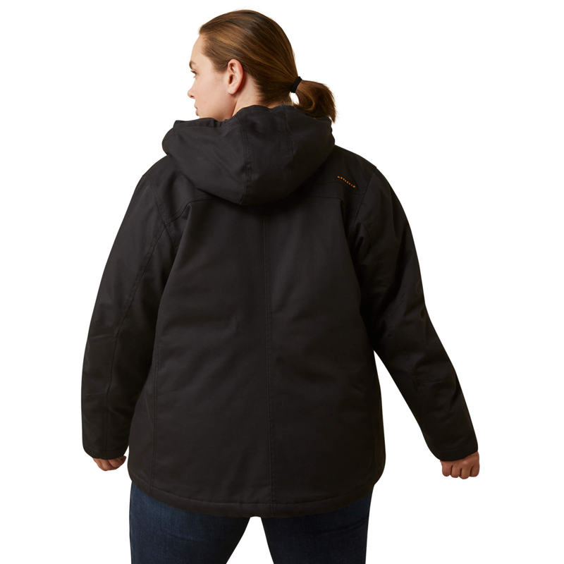Ariat Women's Rebar DuraCanvas Insulated Jacket - Black-1