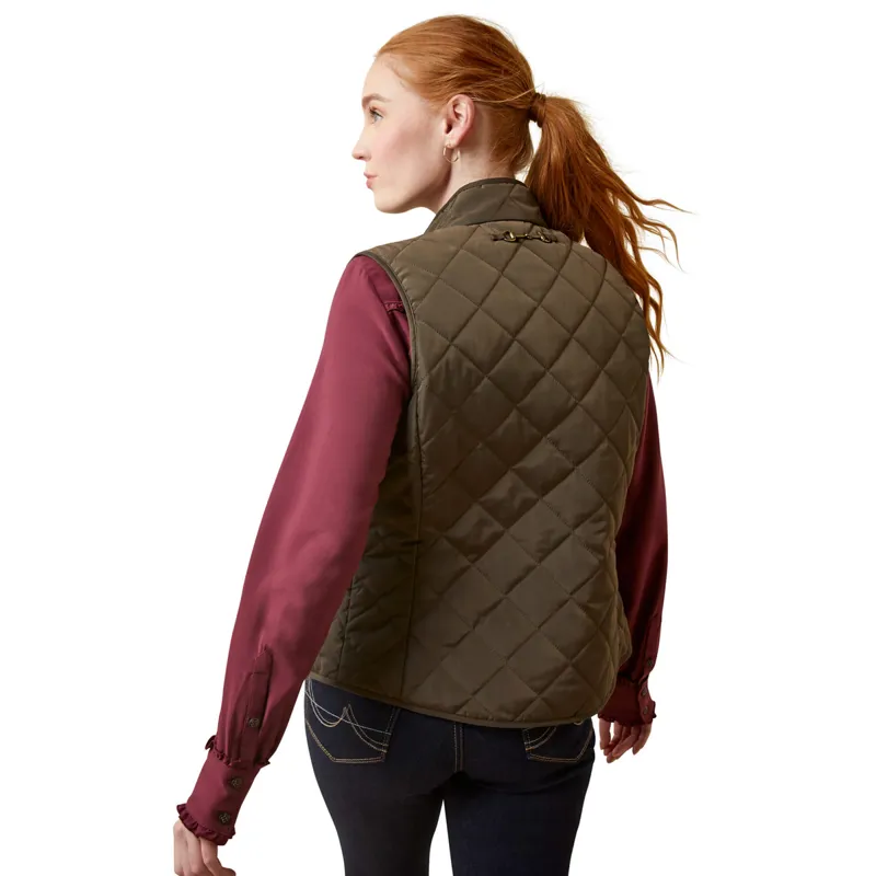 Ariat Women's Woodside Gilet - Earth-1