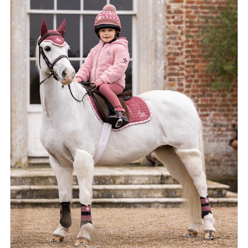 LeMieux Mini Close Contact Square - Orchid-1