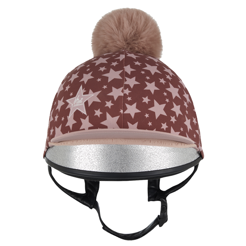 LeMieux Mini Pom Hat Silk - Orchid-1