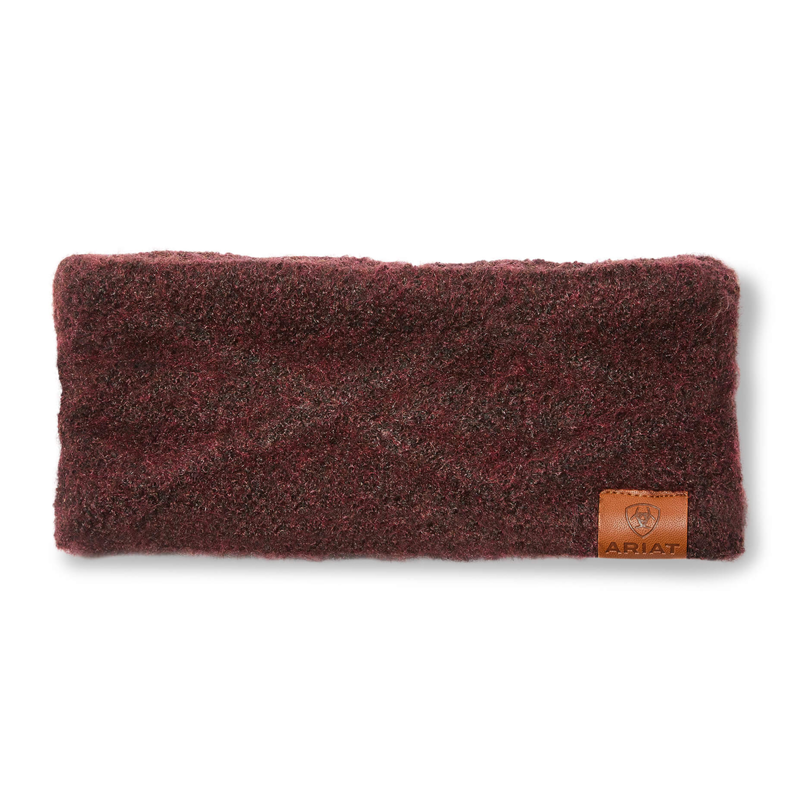 Ariat Entwine Headband - Raisin Heather