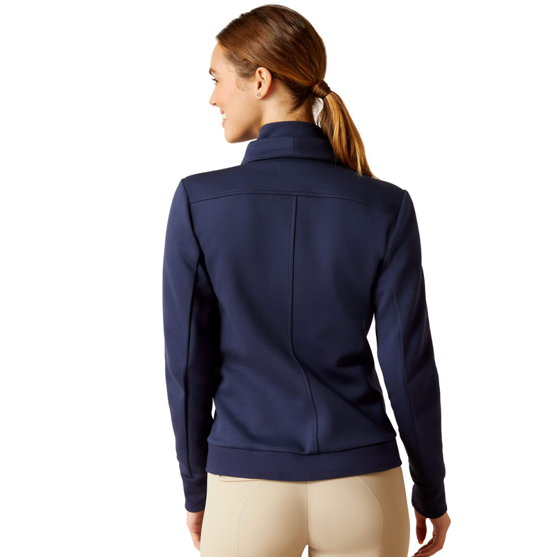 Ariat Women's Bess Full Zip Sweatshirt - Navy Eclipse-1
