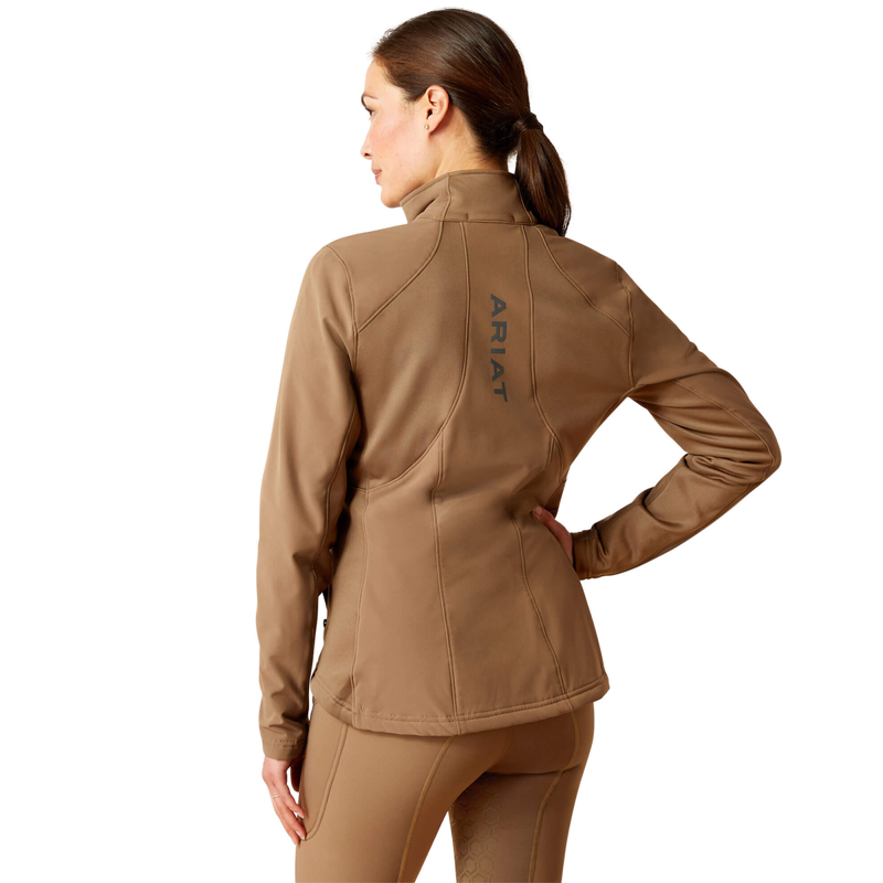 Ariat Women's Boreas Full Zip Sweatshirt - Canteen-1
