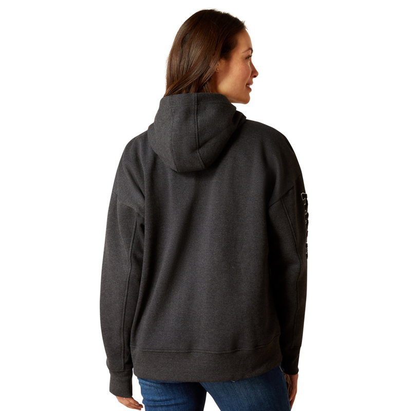 Ariat Women's Rabere Hoodie - Charcoal-1