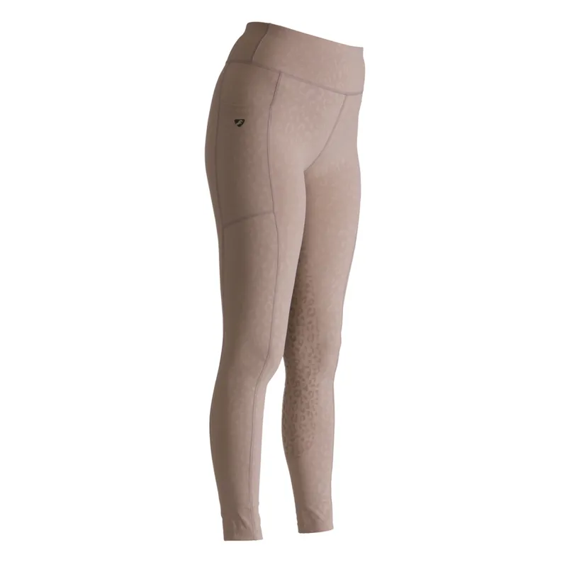 Aubrion Non-Stop Riding Tights - Taupe-1