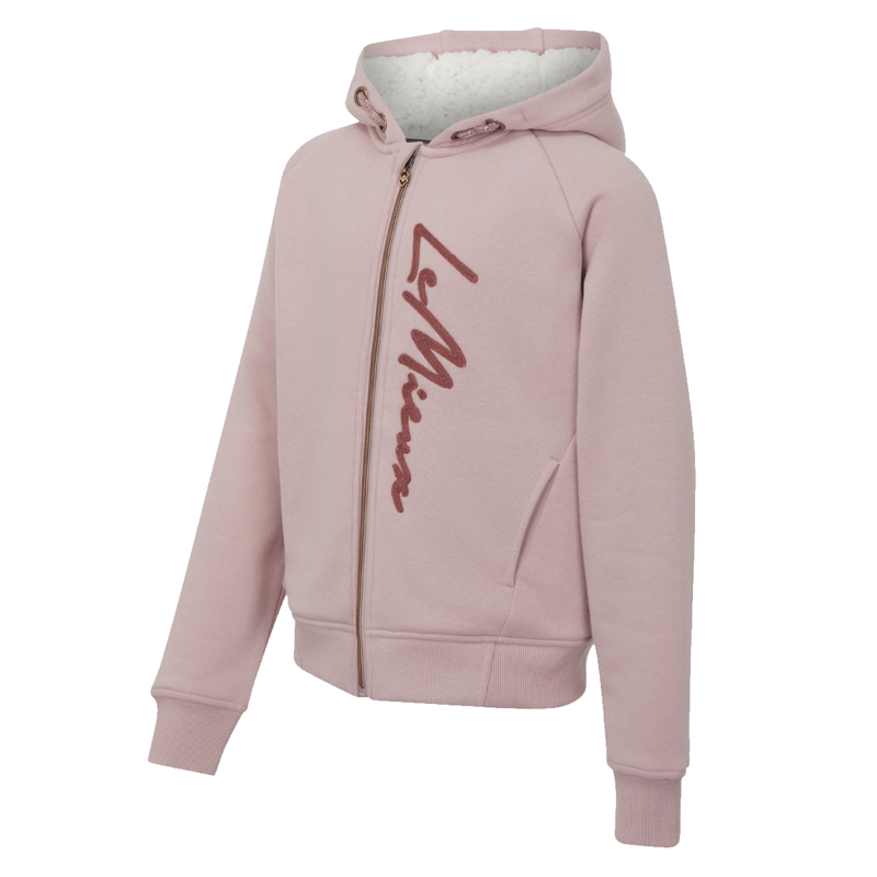 LeMieux Young Rider Hollie Sherpa Lined Hoodie - Pink Quartz-1