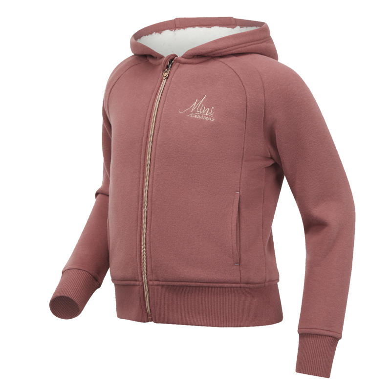 LeMieux Sherpa Lined Lily Hoodie - Orchid-1