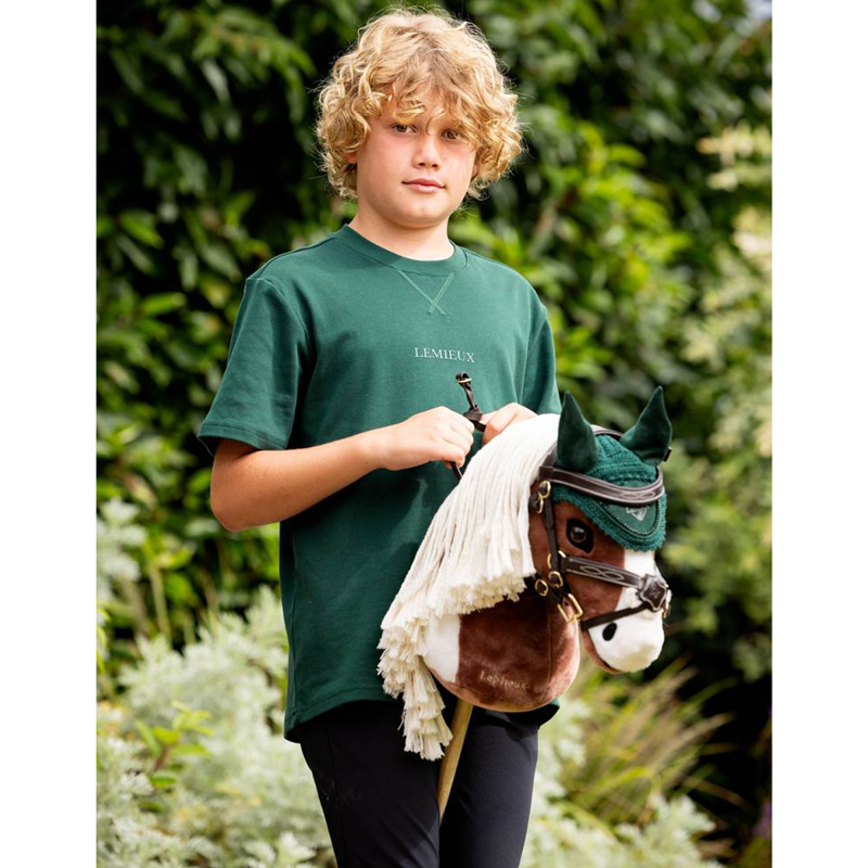 LeMieux Hobby Horse Grackle Bridle - Brown-1