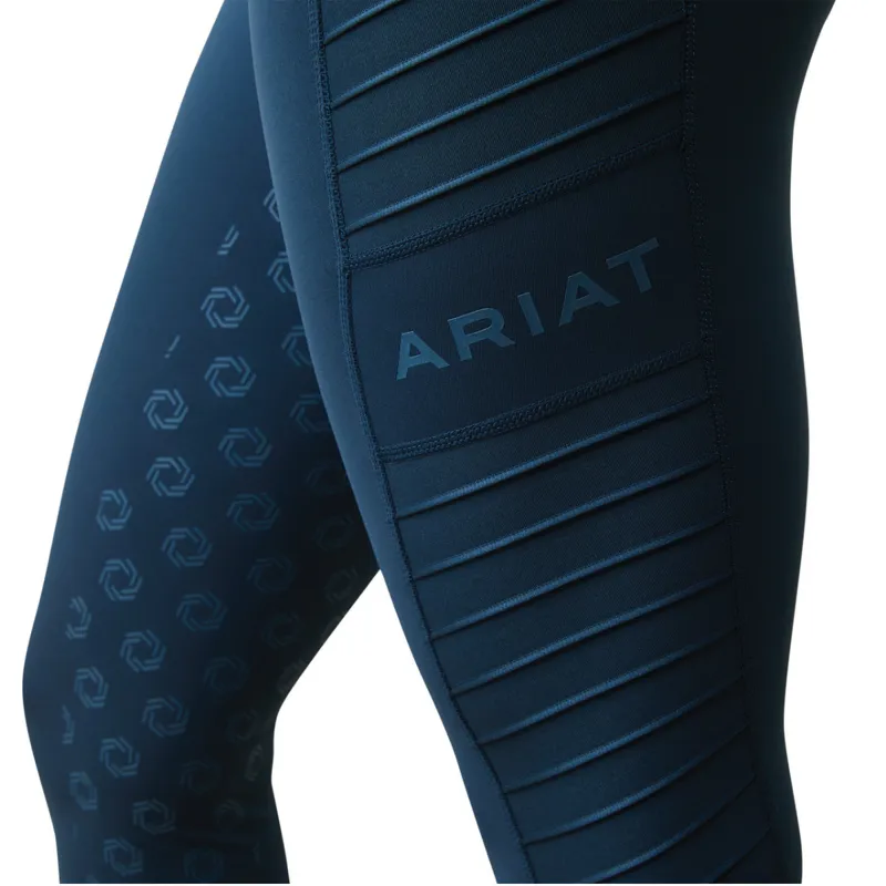 Ariat Women's EOS Moto Full Seat Tights - Deep Petroleum-4