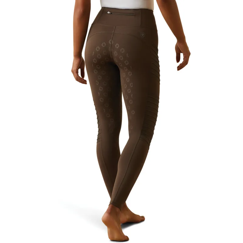 Ariat Women's EOS Moto Full Seat Tights - Banyan Bark-1