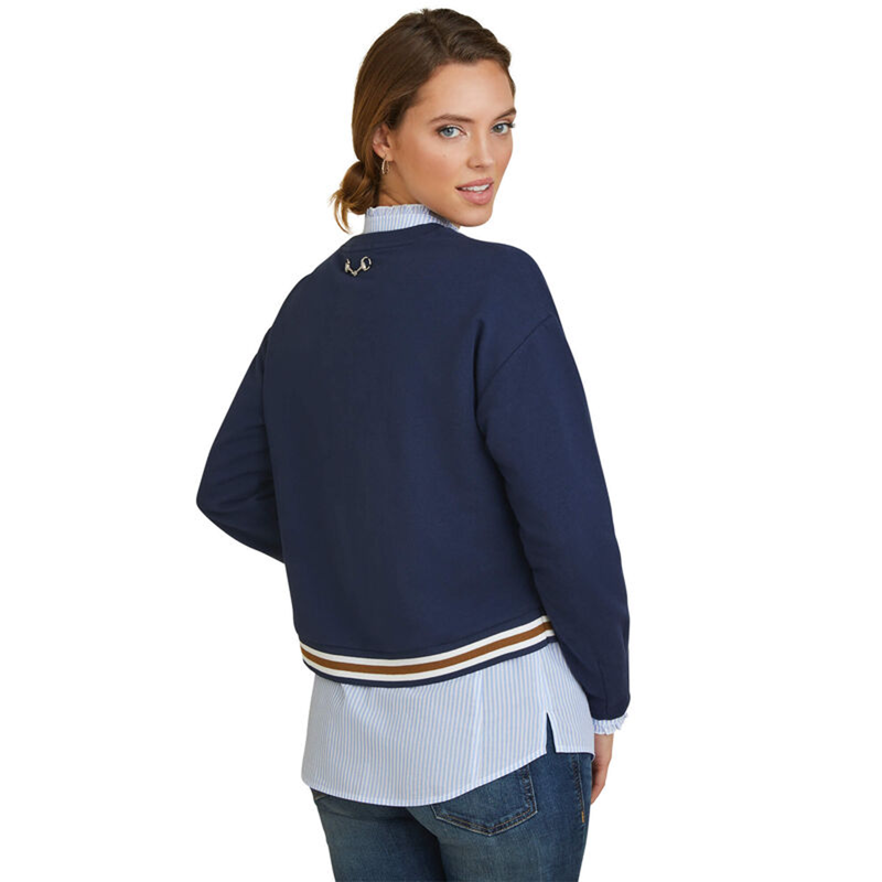 Ariat Women's Pacifica Sweatshirt - Navy-1