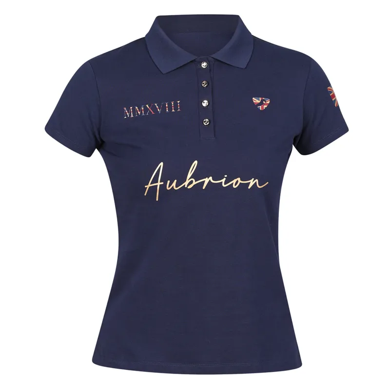 Aubrion Team Polo - Navy Blue