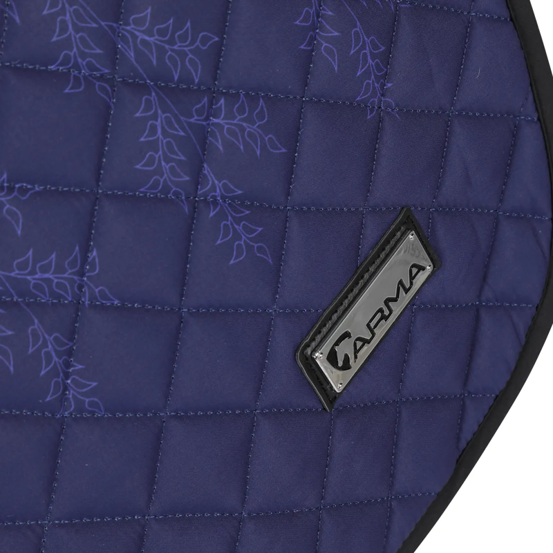 Shires ARMA Sport XC Saddlecloth - Lavender Leaf-1