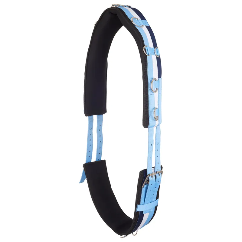 Imperial Riding Deluxe Nylon Lunging Girth - Blue Breeze