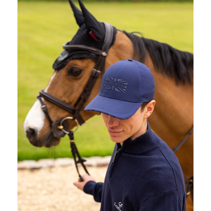 LeMieux Union Jack Baseball Cap - Navy-1