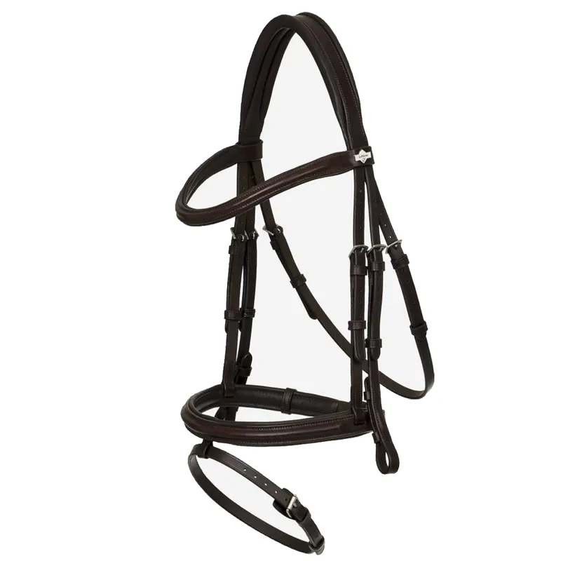LeMieux Arika Flash Bridle - Brown/Silver