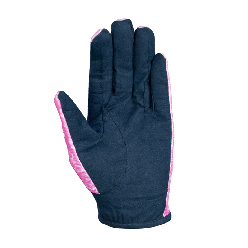 Little Rider Pony Fantasy Riding Gloves - Navy/Pink-1