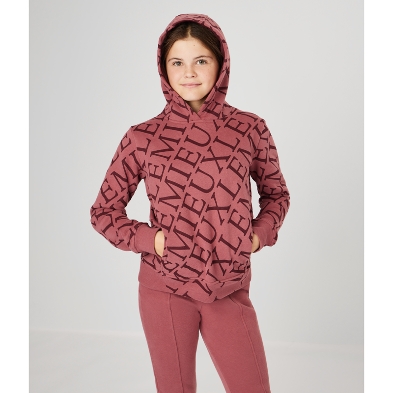 LeMieux Young Rider Honor Pop Over Hoodie - Orchid-3