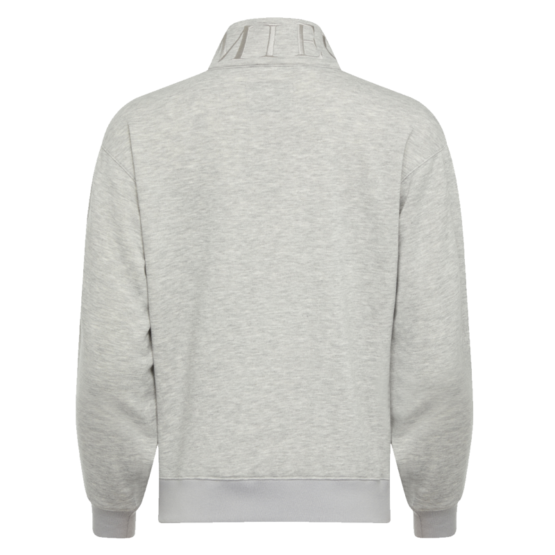 LeMieux Kali Quarter Zip Sweater - Grey Marl-3