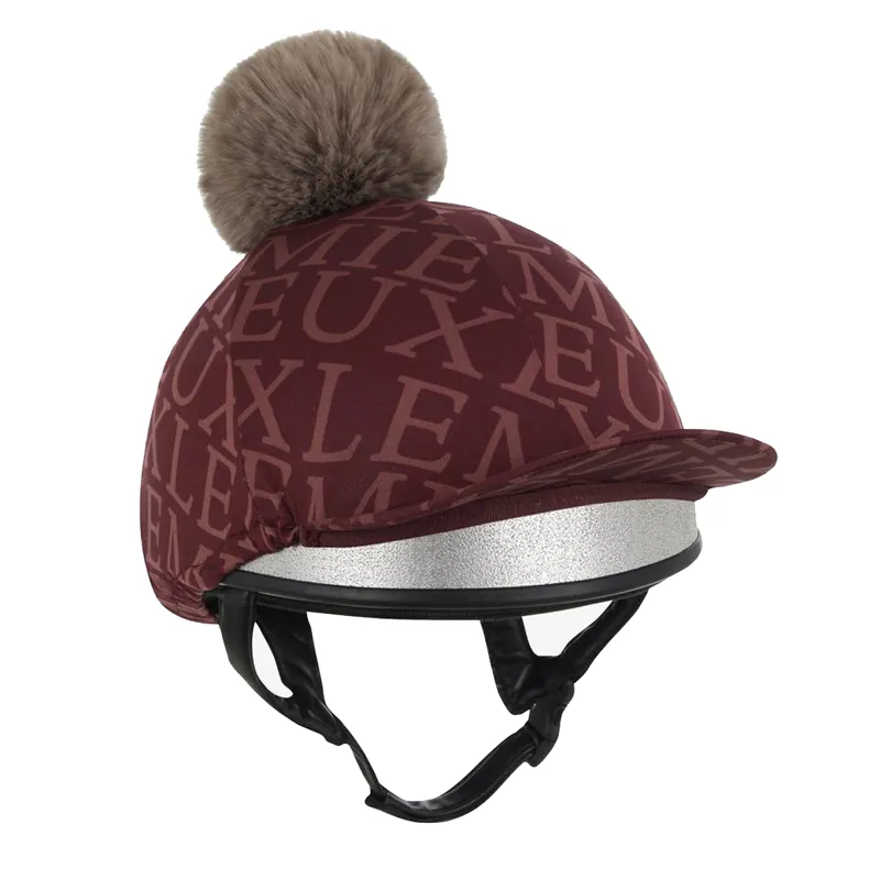 LeMieux Fleur Hat Silk - Merlot