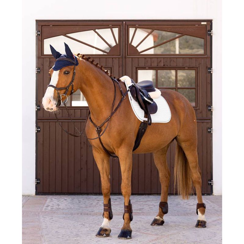 LeMieux Classic Jump Square - White-1