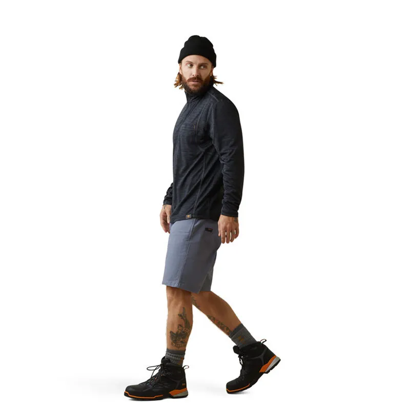 Ariat Men's Rebar Evolution 12 Zip T-Shirt - Black-6