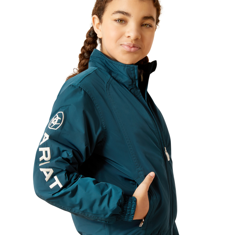 Ariat Youth Stable Insulated Jacket - Reflecting Pond-2
