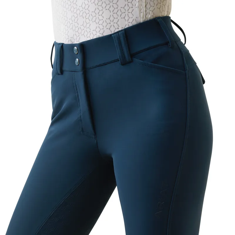 Ariat Women's Tri Factor Grip Full Seat Breech - Deep Petroleum-2