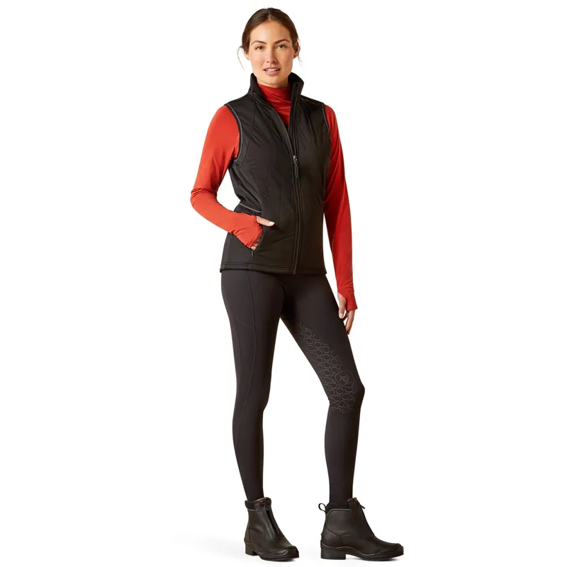 Ariat Women's Venture Full Zip Vest - Black-2