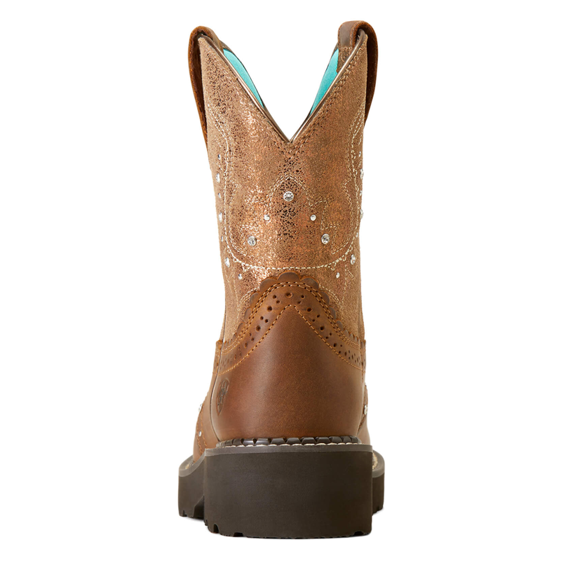 Ariat Women's Gembaby Western Boot - Distressed Brown-2