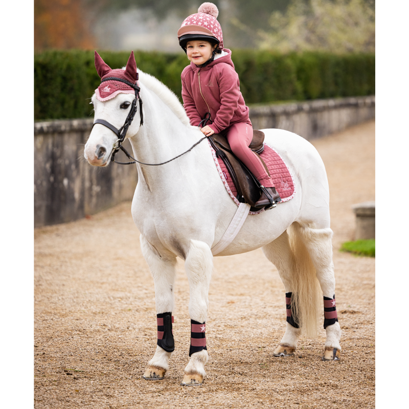 LeMieux Mini Close Contact Square - Orchid-3