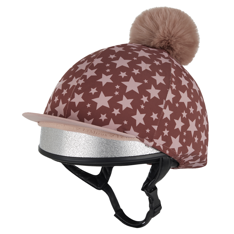 LeMieux Mini Pom Hat Silk - Orchid-2