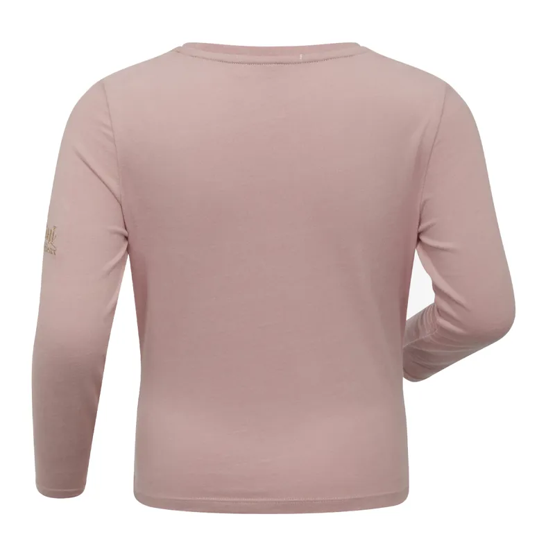 LeMieux Mini Jamie Long Sleeve Top - Pink Quartz-2