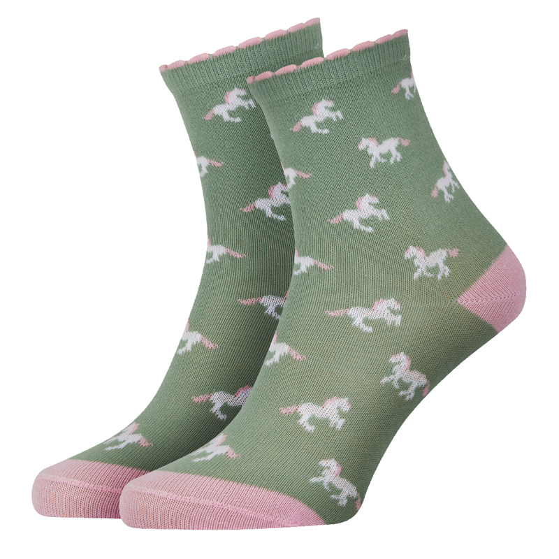 LeMieux Mini Character Socks 2 Pack - Charm-2