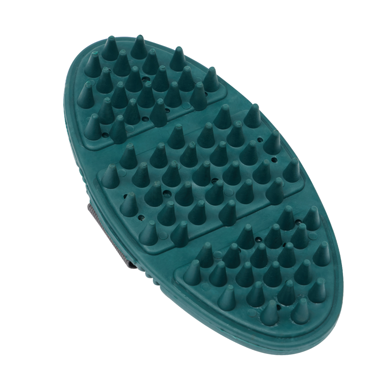 LeMieux Flexi Massage Brush - Spruce-2